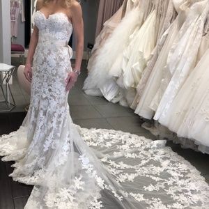 New Enzoani Wedding Dress with tags